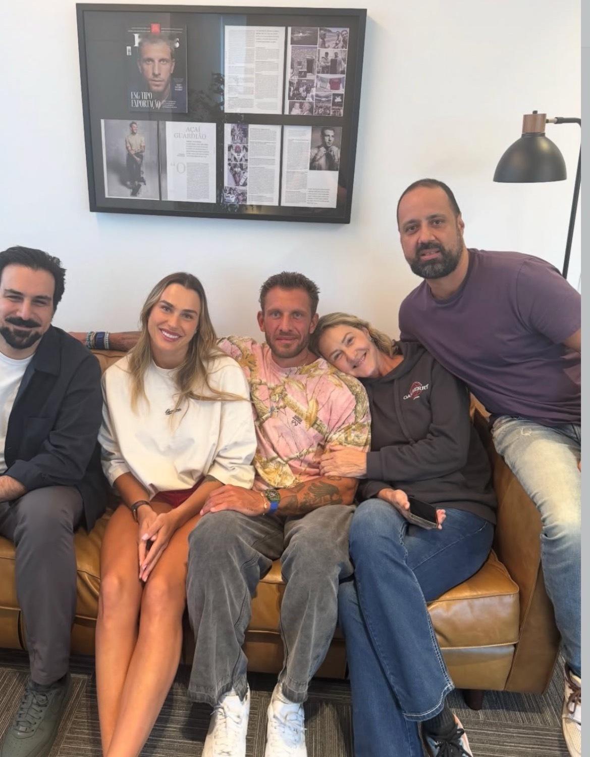 网球talking大会 萨巴伦卡休赛期第二站巴西，也是丰富多彩！ 