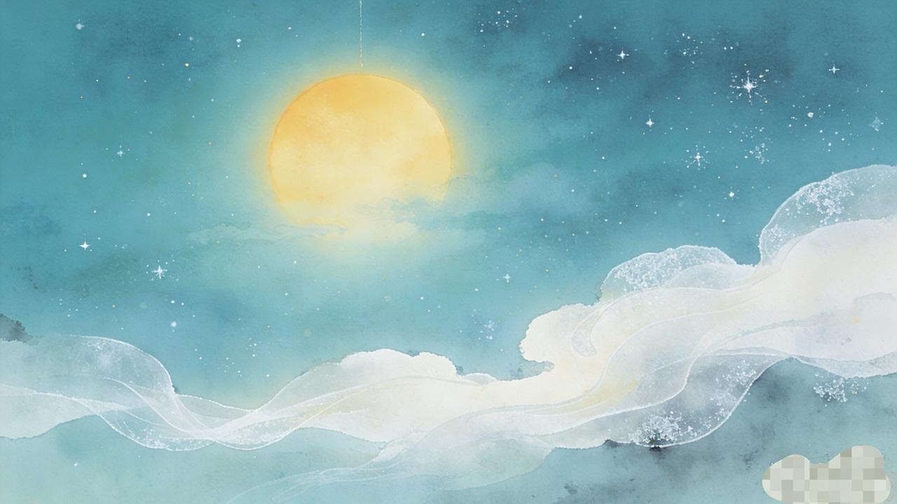 上联:天高悬日月，下联有请云淡伴星霜