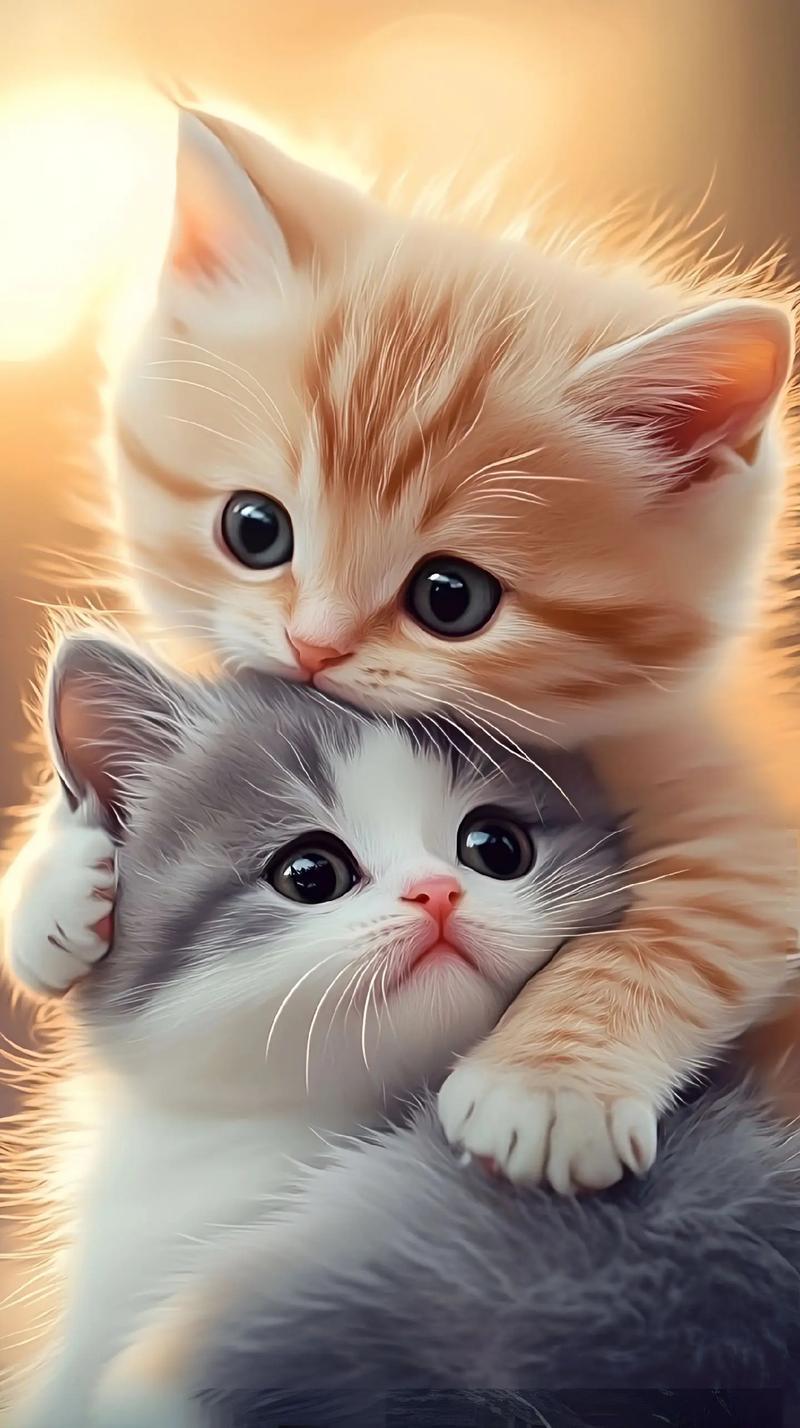 可爱的小猫，灵性的动物，人类无言的朋友，人见人爱，花见花开。
现在这些小动物已经