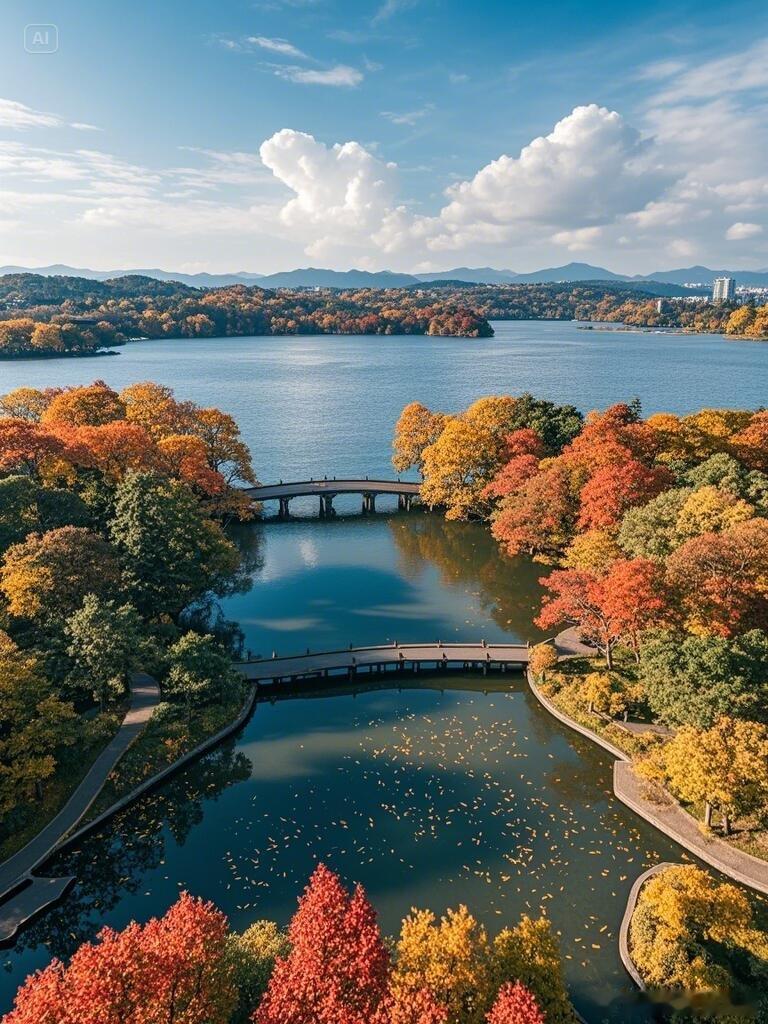 假期朋友圈文案古人用文字定格秋天 傍晚在公园散步，风吹叶落沙沙响，恍惚间读懂“无