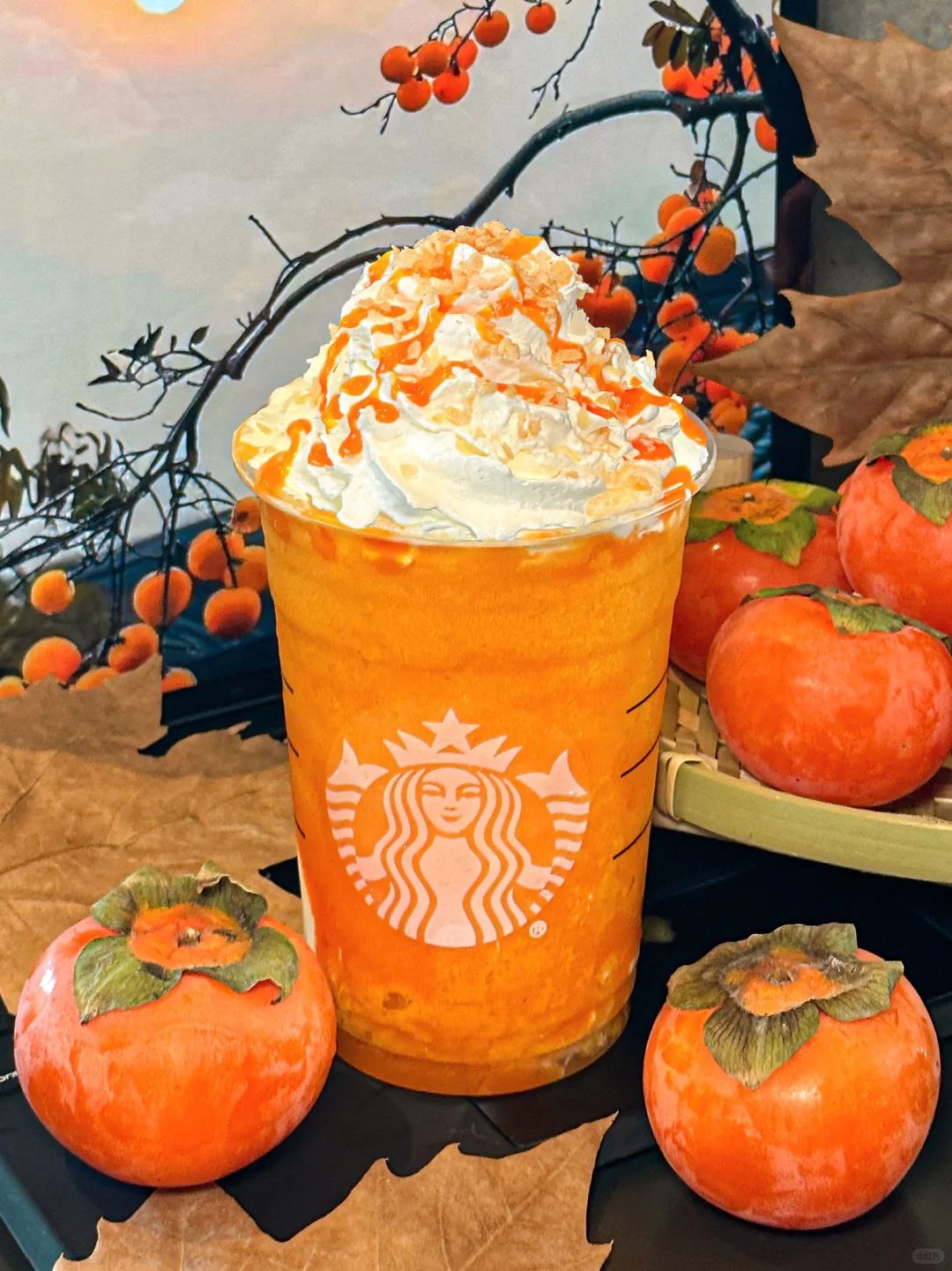 星巴克伙伴出来挨夸….新品有点太好喝了！！！