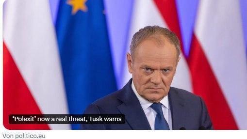 波兰总理图斯克紧急喊话：波兰脱欧不再是空想，已是现实威胁！
 
他直指民族主义总