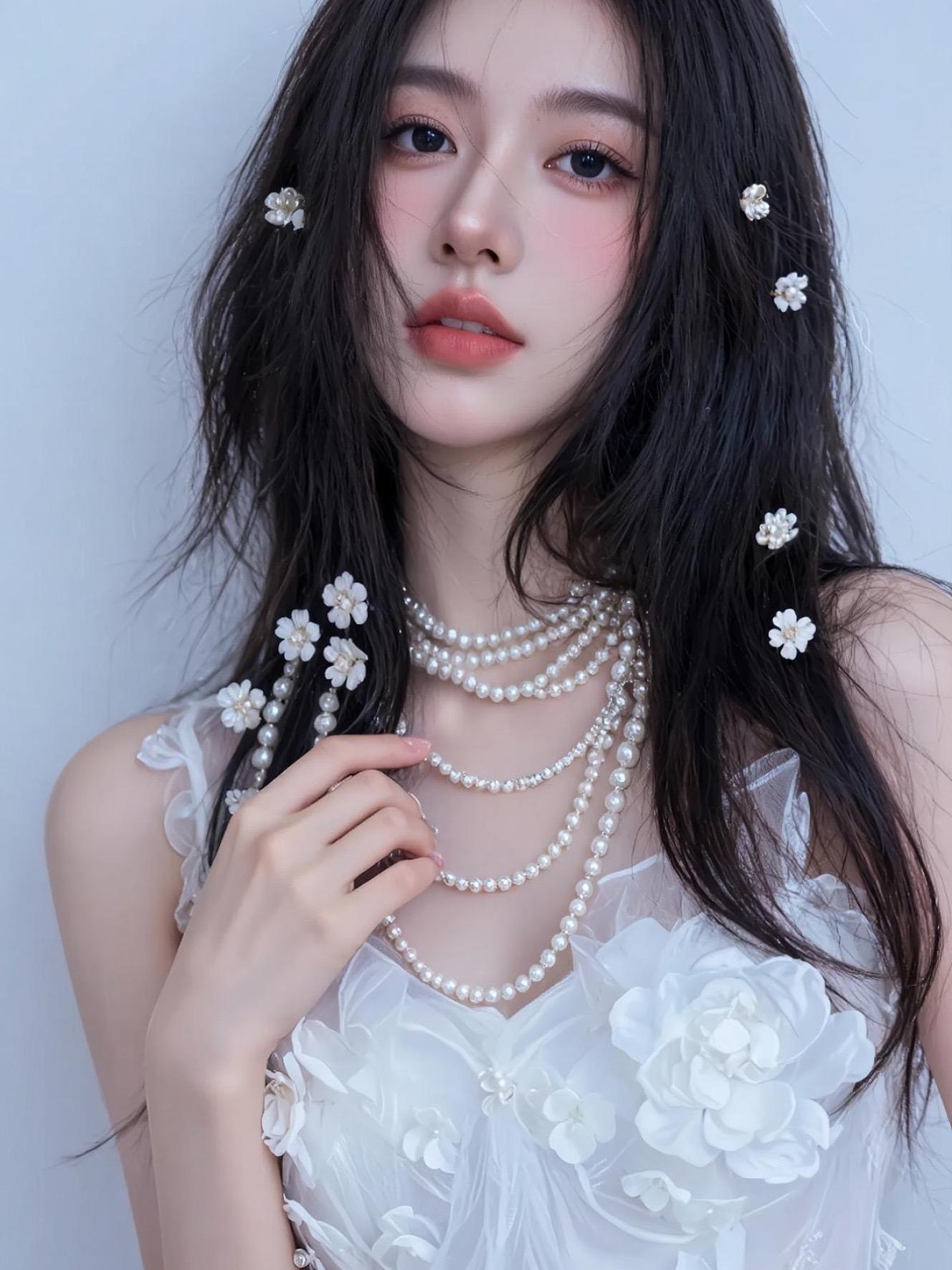 #珍珠氛围感写真   