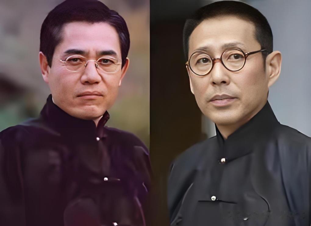 他们都是九十年代长得很有男人味的明星，一个儒雅，一个痞帅，你觉得不看颜值，光看他