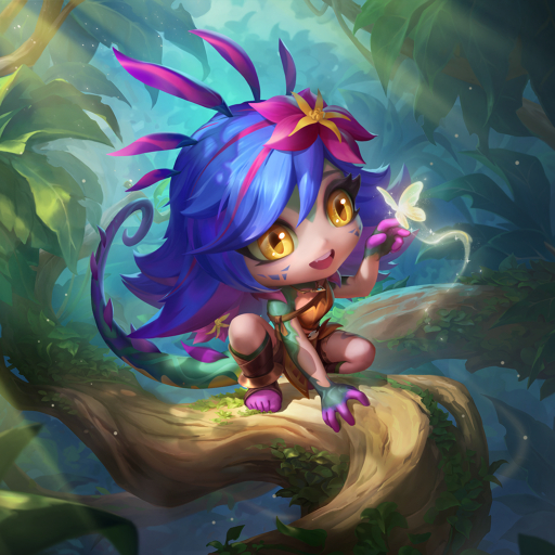 云顶之弈新的小小英雄原画和表情（KDA 超级粉丝 妮蔻）英雄联盟