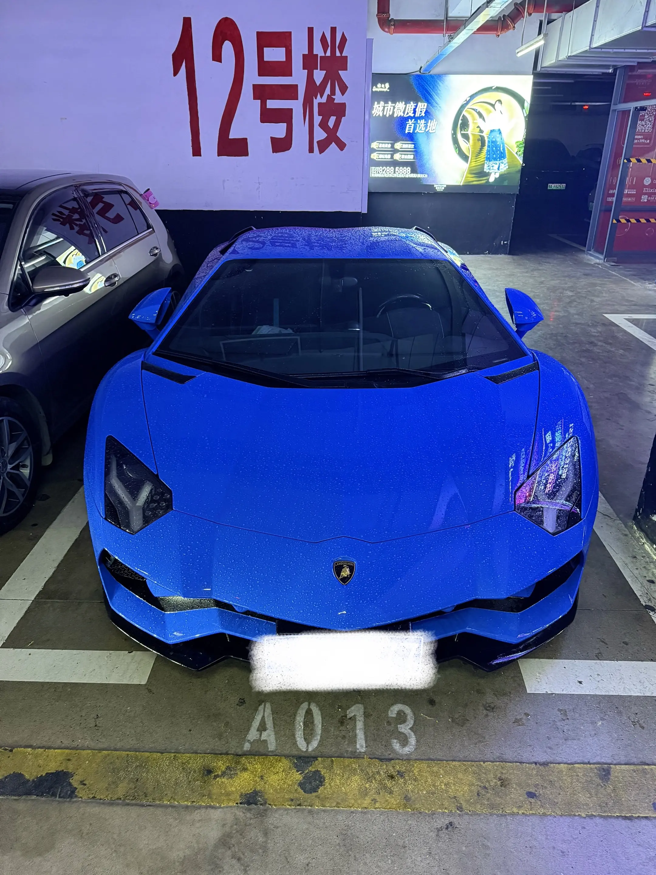 兰博基尼740永远的经典！贴这个颜色无敌