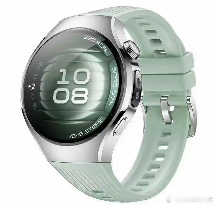 华为Watch 5渲染图流出，蓝宝石玻璃搭配AMOLED屏，还新增神秘传感器，坐
