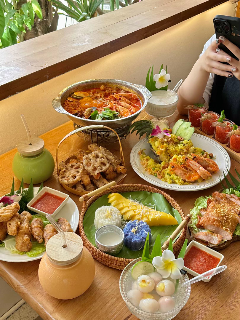 在版纳！！吃到了真正好吃的漂亮饭……讲真的！！不用到泰兰德🇹🇭在国内也可以吃