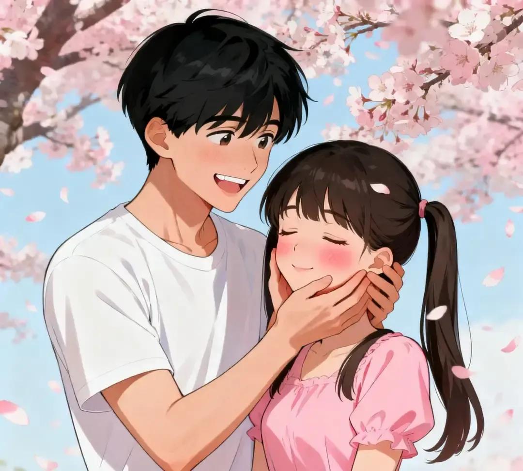 我老公当年追我那股黏糊劲儿，简直像502胶水。
第一次约会完，他第二天就蹲在我公