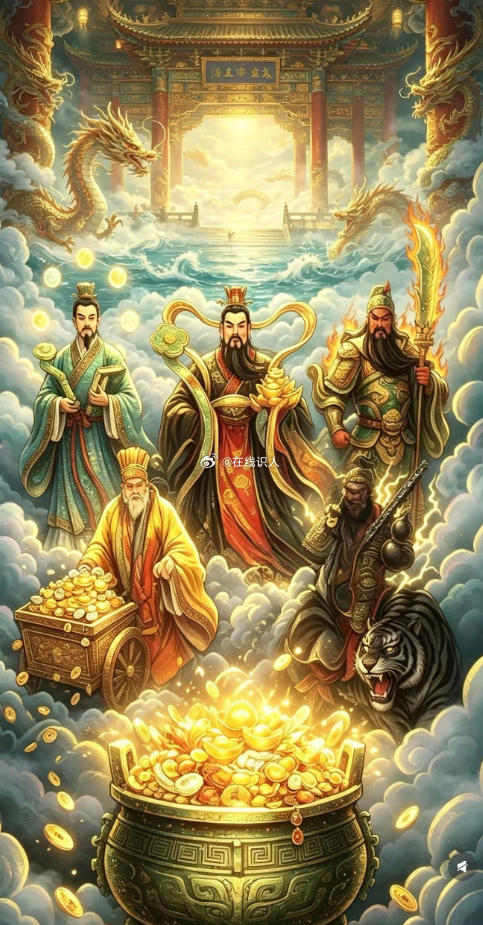 财神到，鸿运当头。愿开门迎八方财气，行路遇四方贵人，求财得心应手，守财安稳无忧，