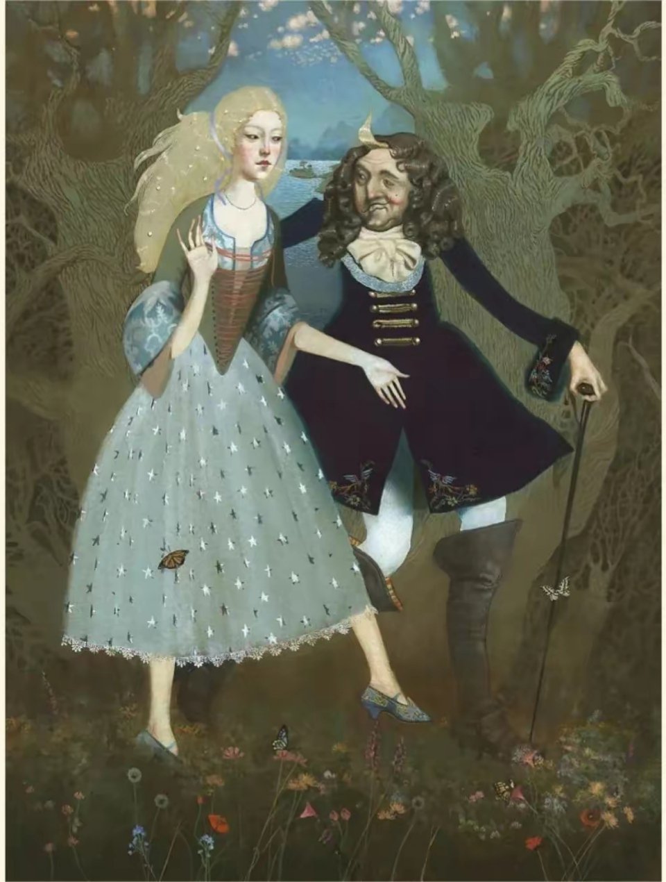娜杰日达·伊拉里奥诺娃Nadezhda Illarionova绘画作品娜杰日达·