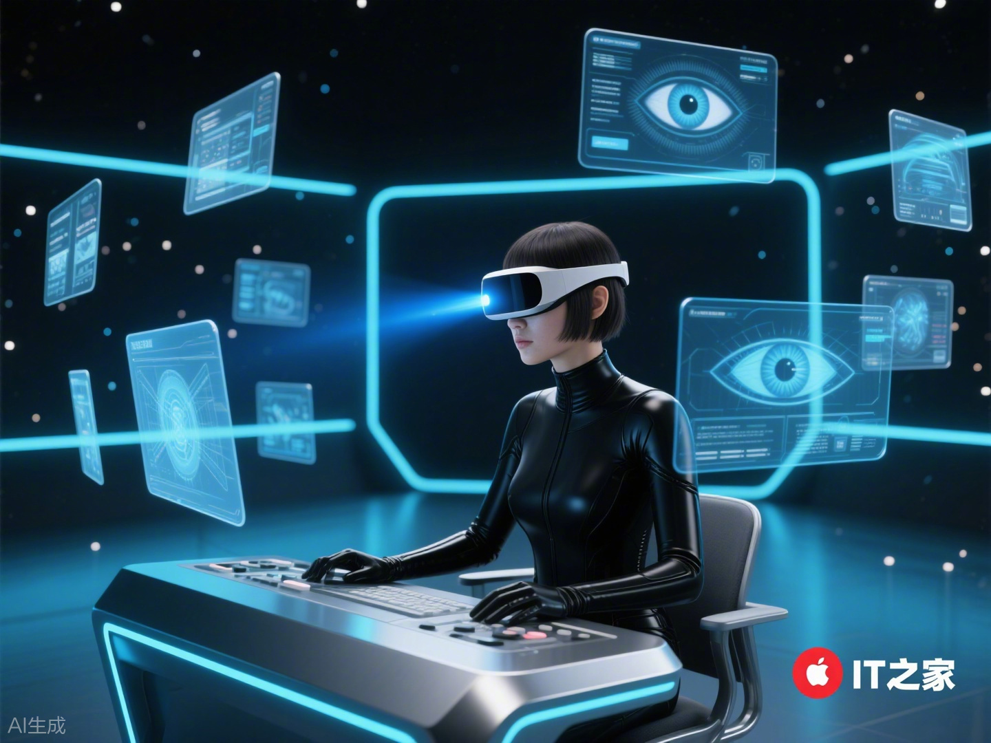 【眼神就是遥控器：消息称苹果 6 月大会将展示 Vision Pro 头显眼动功