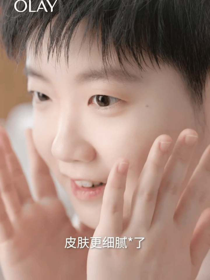 孙颖莎 软乎乎的olay品牌代言人孙颖莎