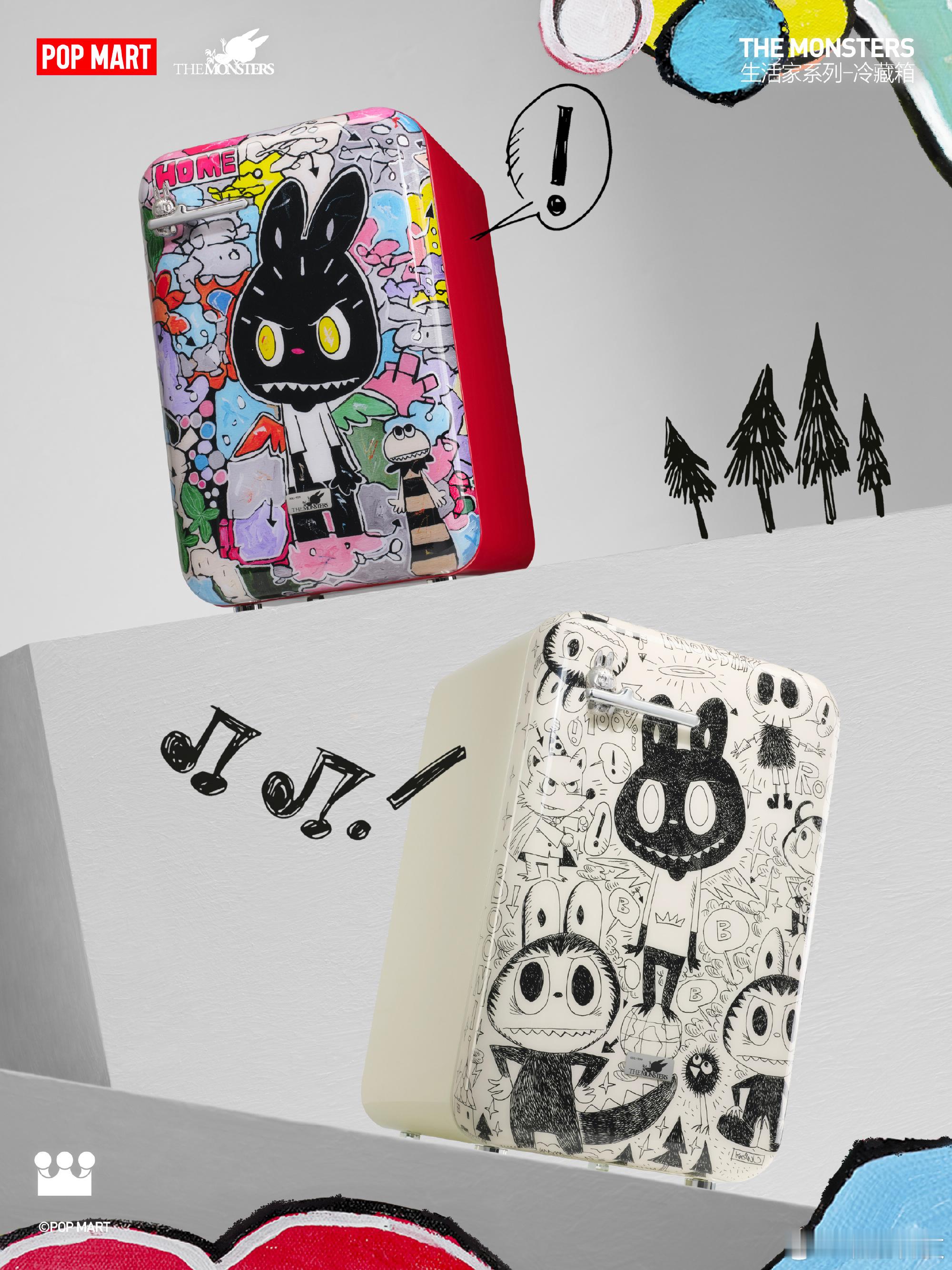 LABUBU冰箱溢价3000元意料之内……官方定价本来就挺轻奢了，二手市场更是狠