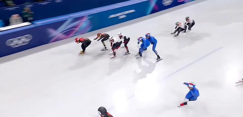 中国短道队男子5000米无缘决赛 短道速滑的救命稻草又落在男子500米身上了，林