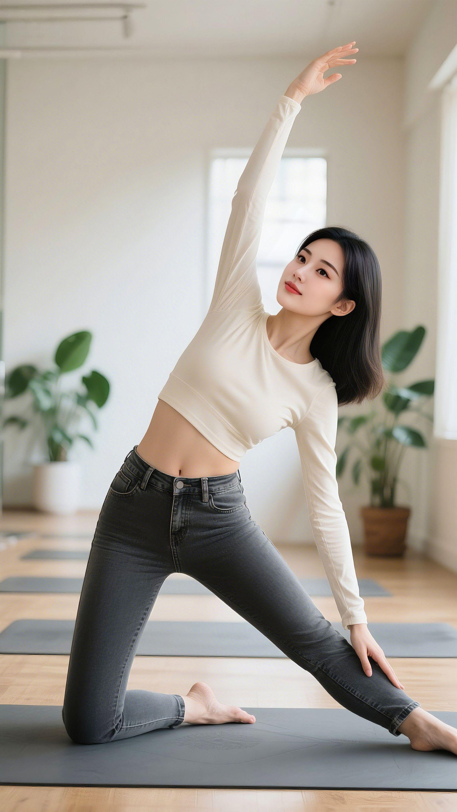 拉伸的不止是身体，还有被生活揉皱的情绪✨