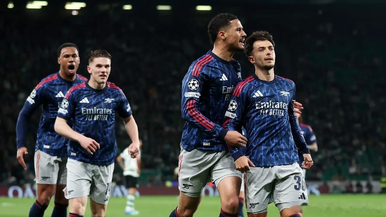 欧冠1/4决赛首回合:阿森纳1比0小胜葡萄牙体育 