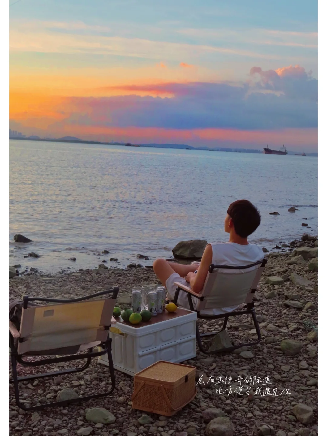 绝了❗️东莞极少人知道的海边日落点