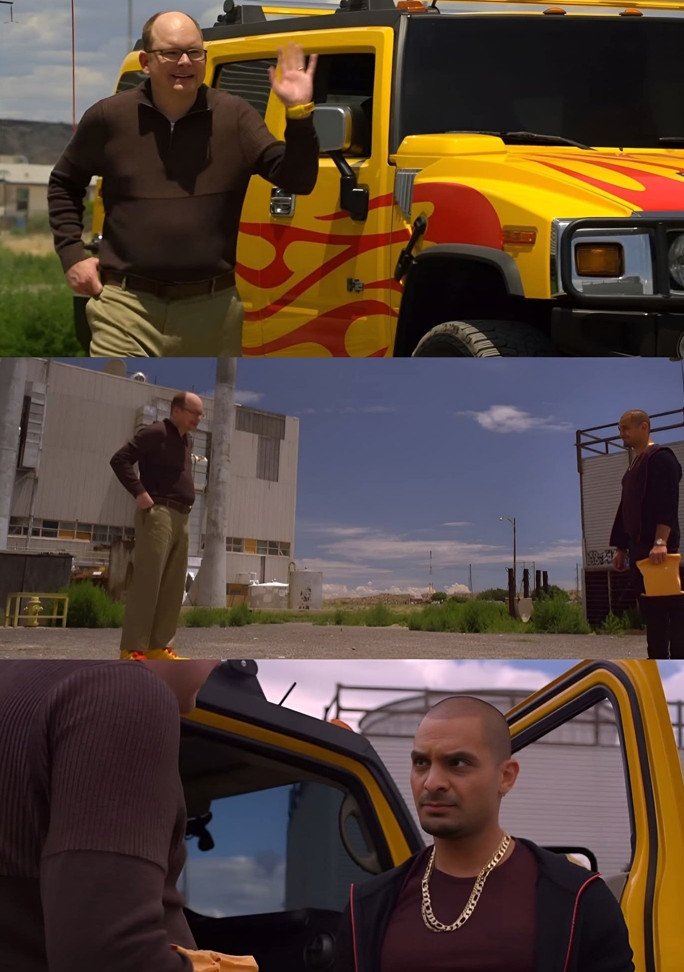 看到一个有意思的评论，说整个毒师宇宙是源于这个技术宅男。这家伙雇了麦克做保镖，麦