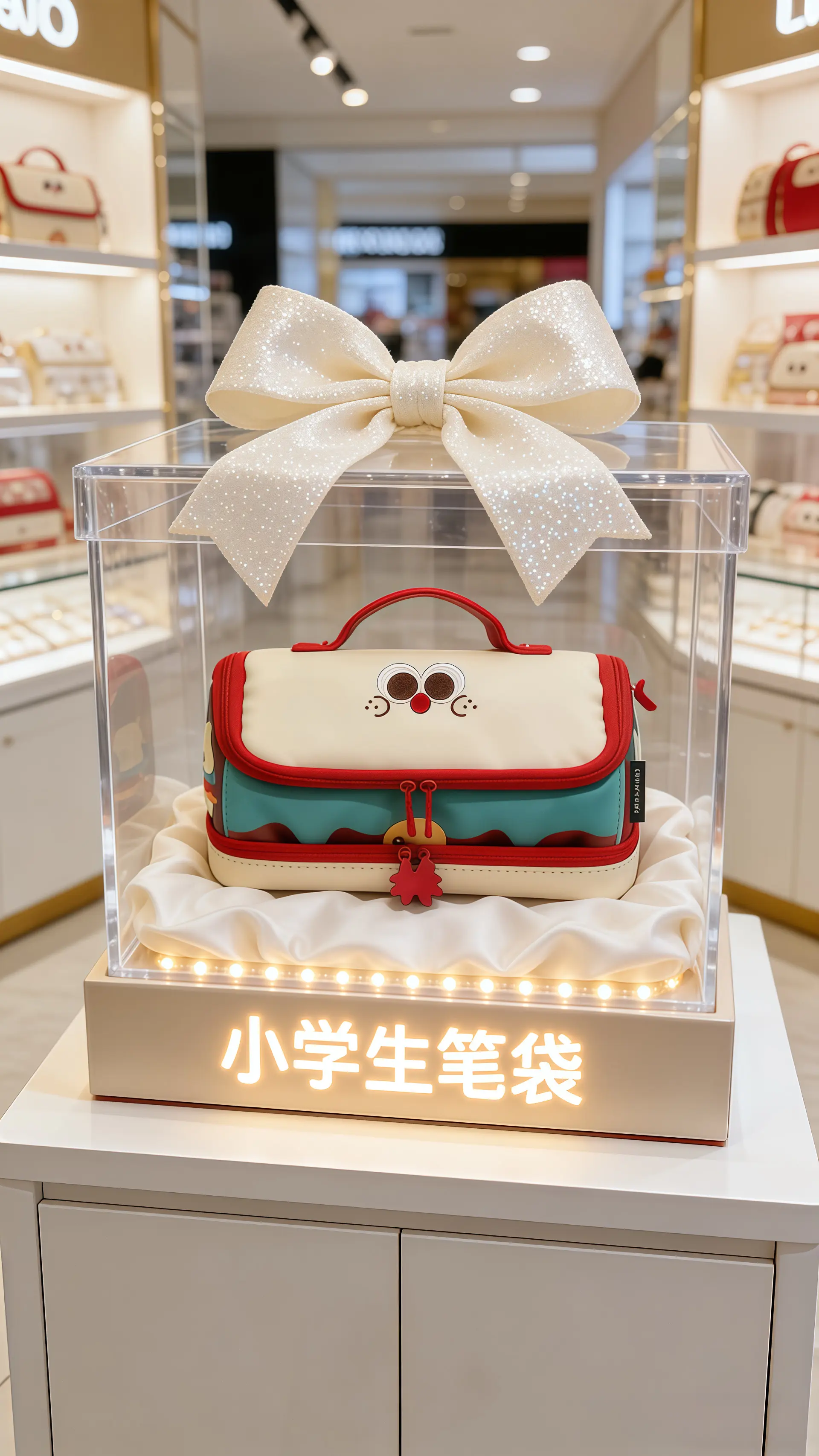 这个小房子笔袋也太萌了吧！立体的房子造型，看起来小巧，其实很能装哦！像...