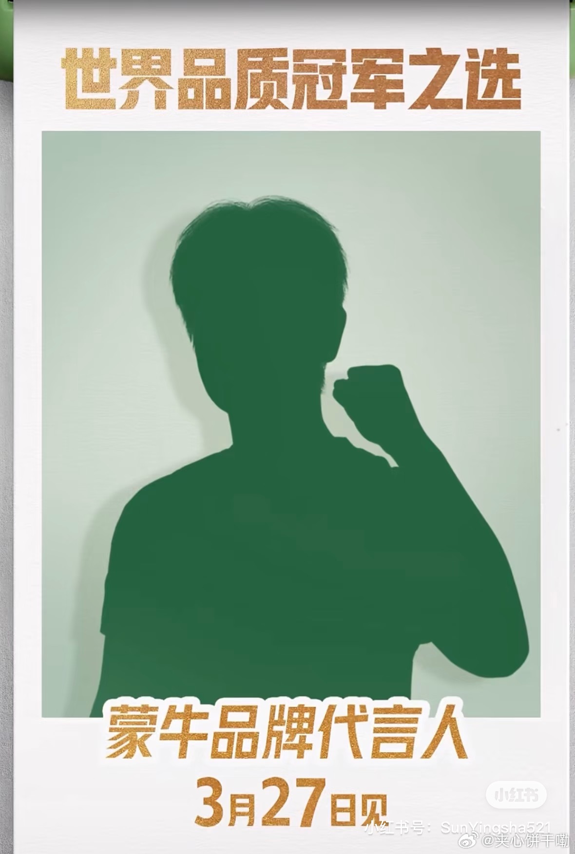 孙颖莎空降蒙牛代言人