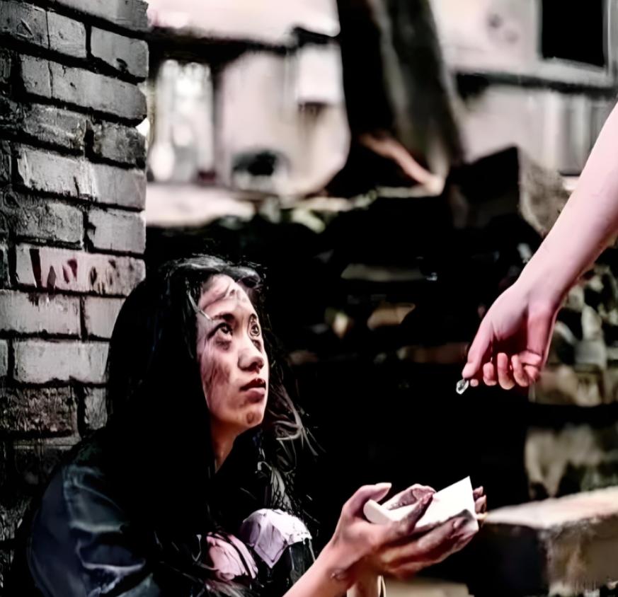 1977年，28岁的知青谢炳义给一个哑巴女乞丐买了两碗面，可在吃完后，这个女乞丐