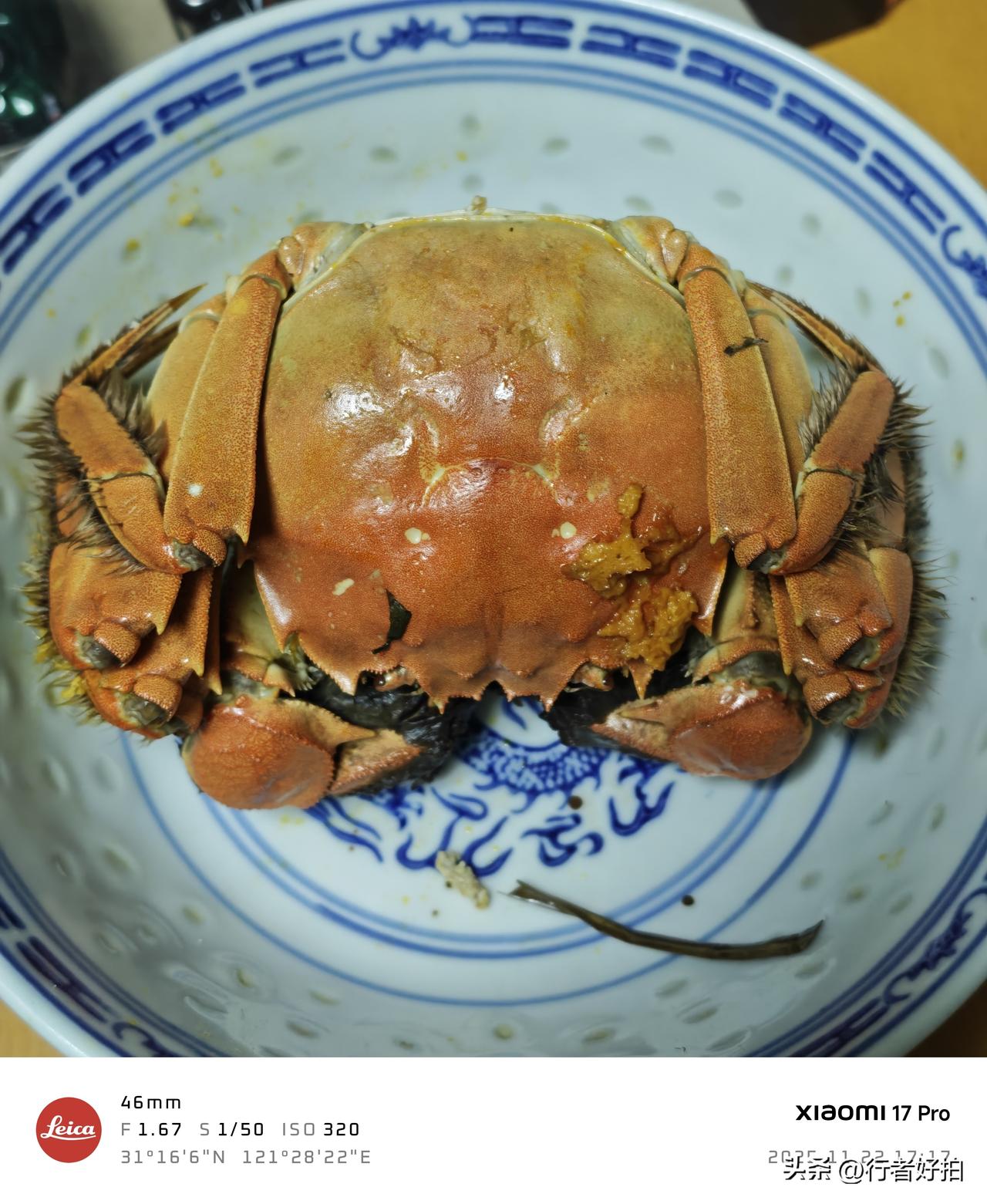 北方人真不喜欢吃
大闸蟹