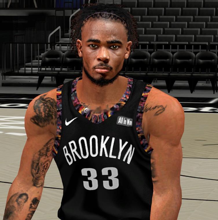 2K14 尼古拉斯-克拉克斯顿 面补 fixed hair bug 