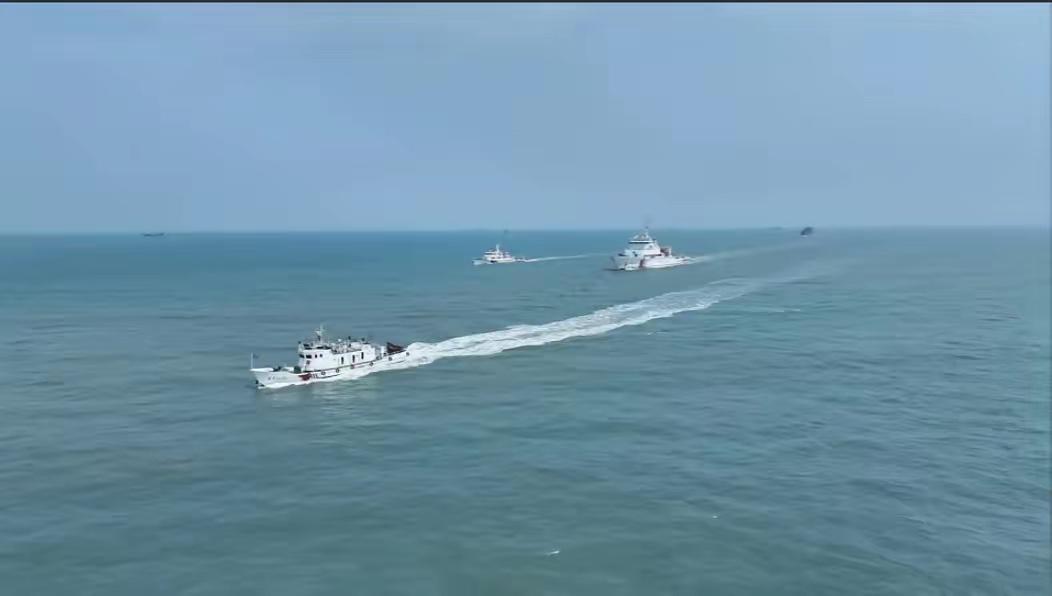 要对中国大陆海警船动手？顽固"台独"分子顾立雄在6月8日这天疯狂叫嚣：大陆海警在