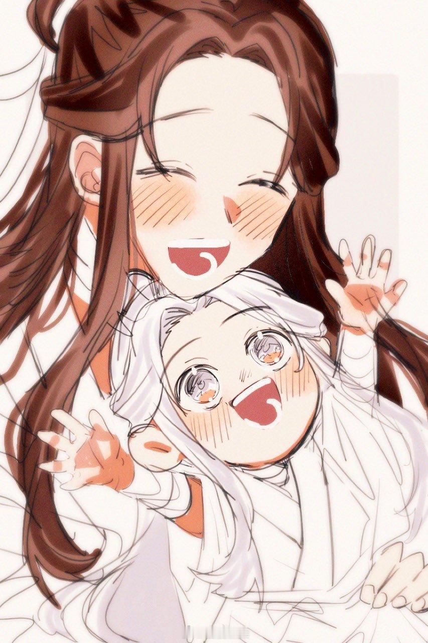 天官赐福花怜 怜怜和若邪～若邪真可爱啊！[awsl]x:ameyu___ ​​​
