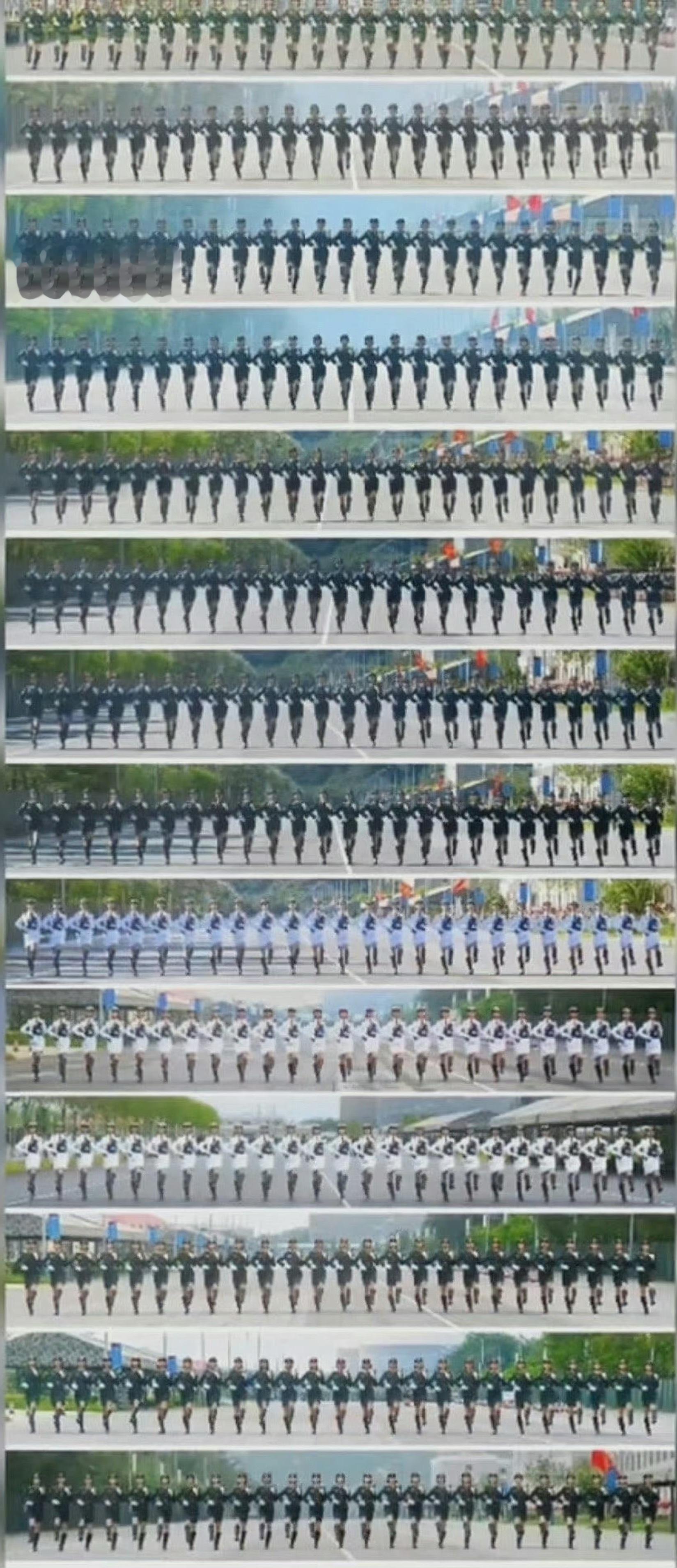 英姿飒爽女兵方队[鼓掌][鼓掌][鼓掌] ​​​