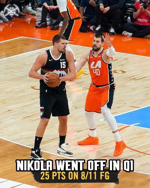 约基奇55+12+6多强：单节25分创多项纪录 率掘金升第二冲MVP 北京时间1