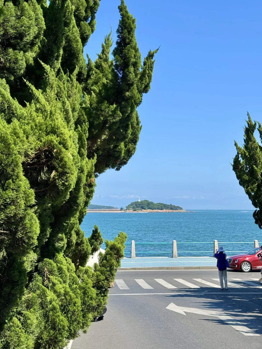 11.1实况～别去栈桥人挤人了🌊旁边看海没人