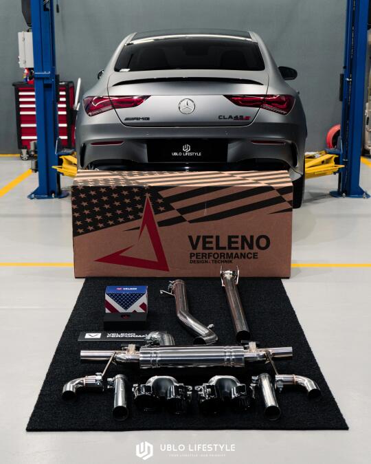 CLA45S排气一改，小姐姐都对你崇拜🤩