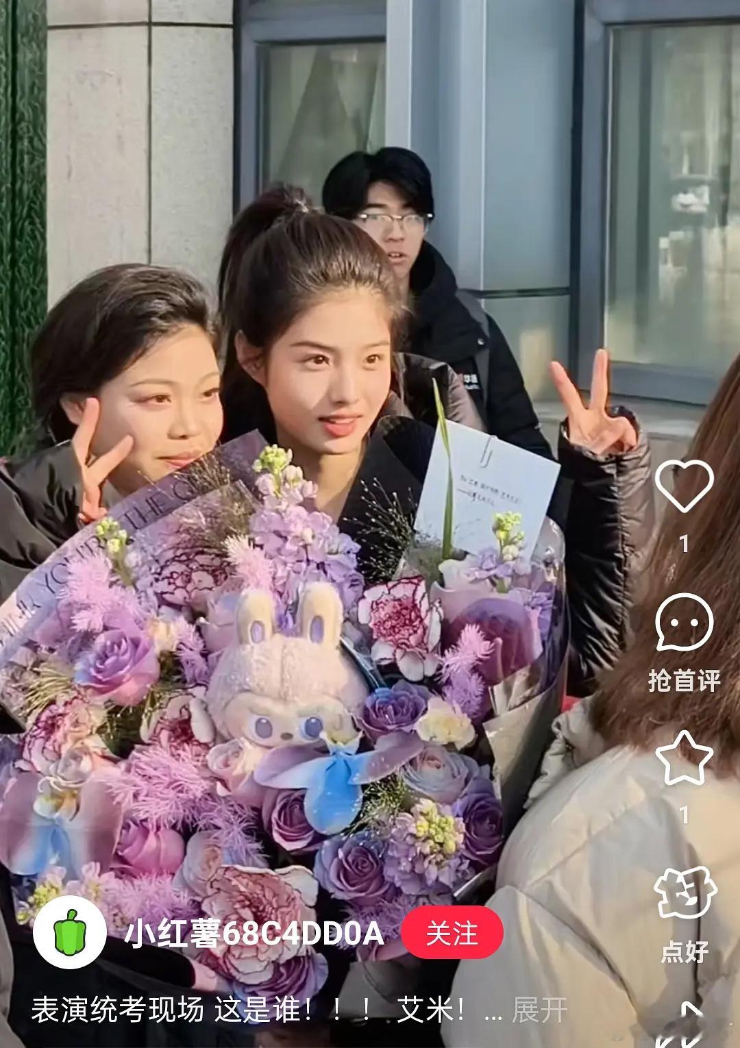 艾米还是去参加艺考了哎 