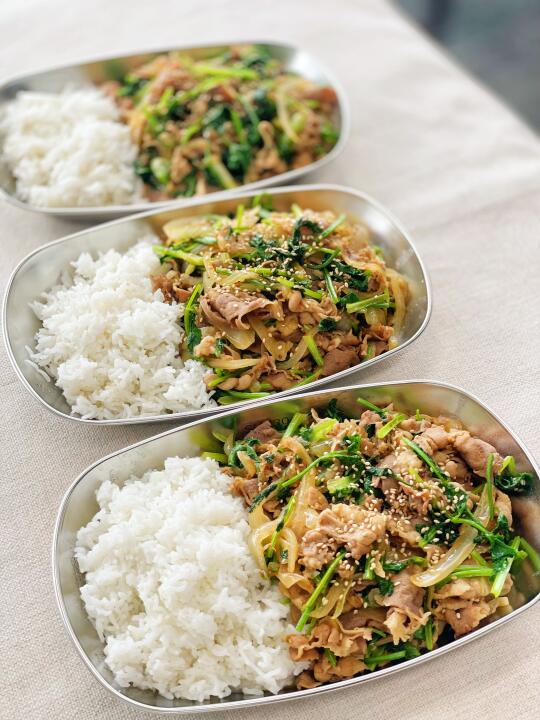 今日份饮食灵感分享🔥低卡版香菜牛肉拌饭