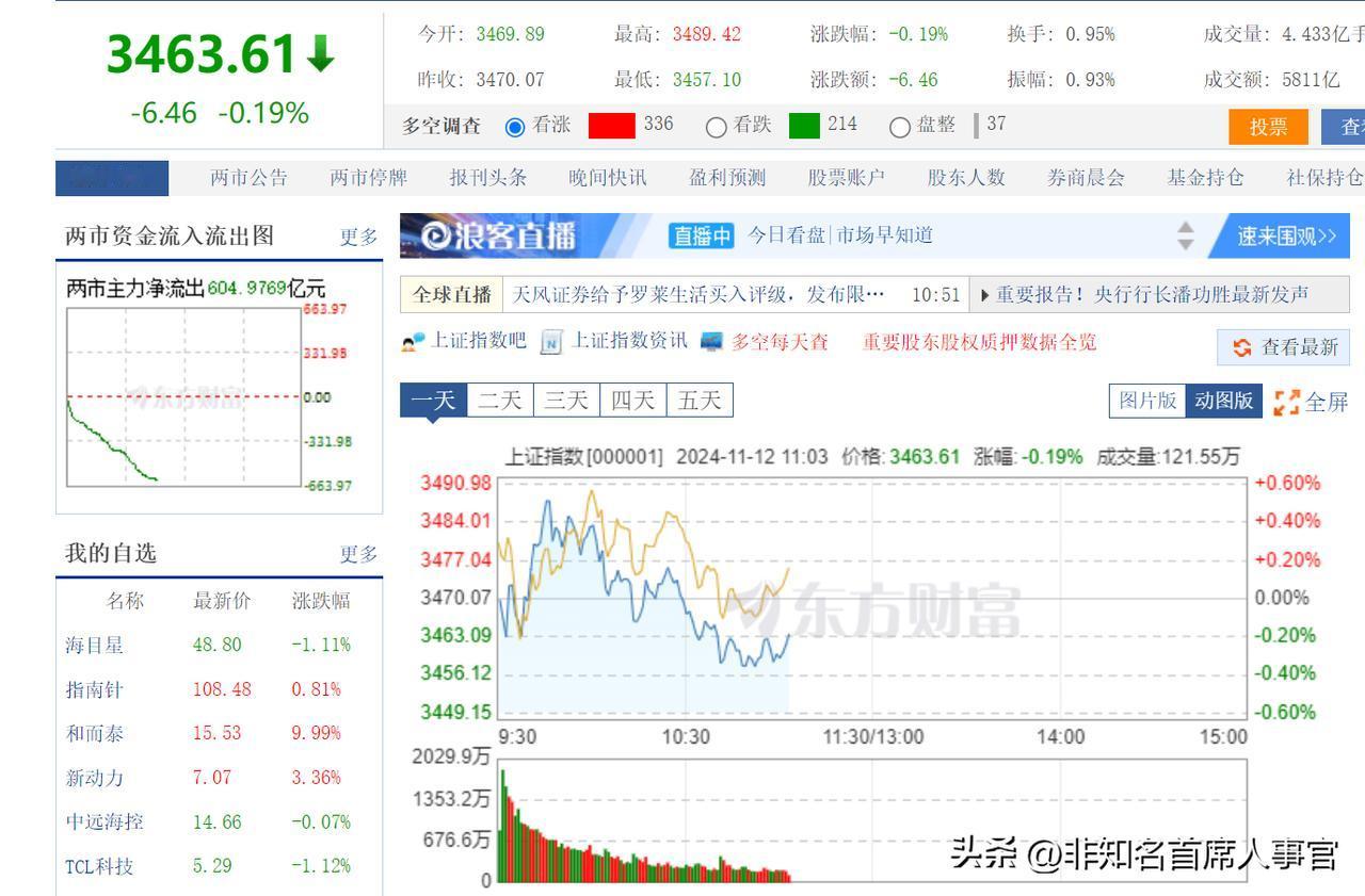 【股市整体依然看好，只是看不明白主力又流出600亿】

最近股市的交易量基本都是