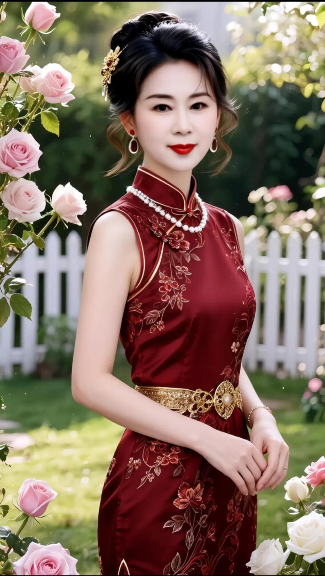 AI复古旗袍写真 随变ai随便玩