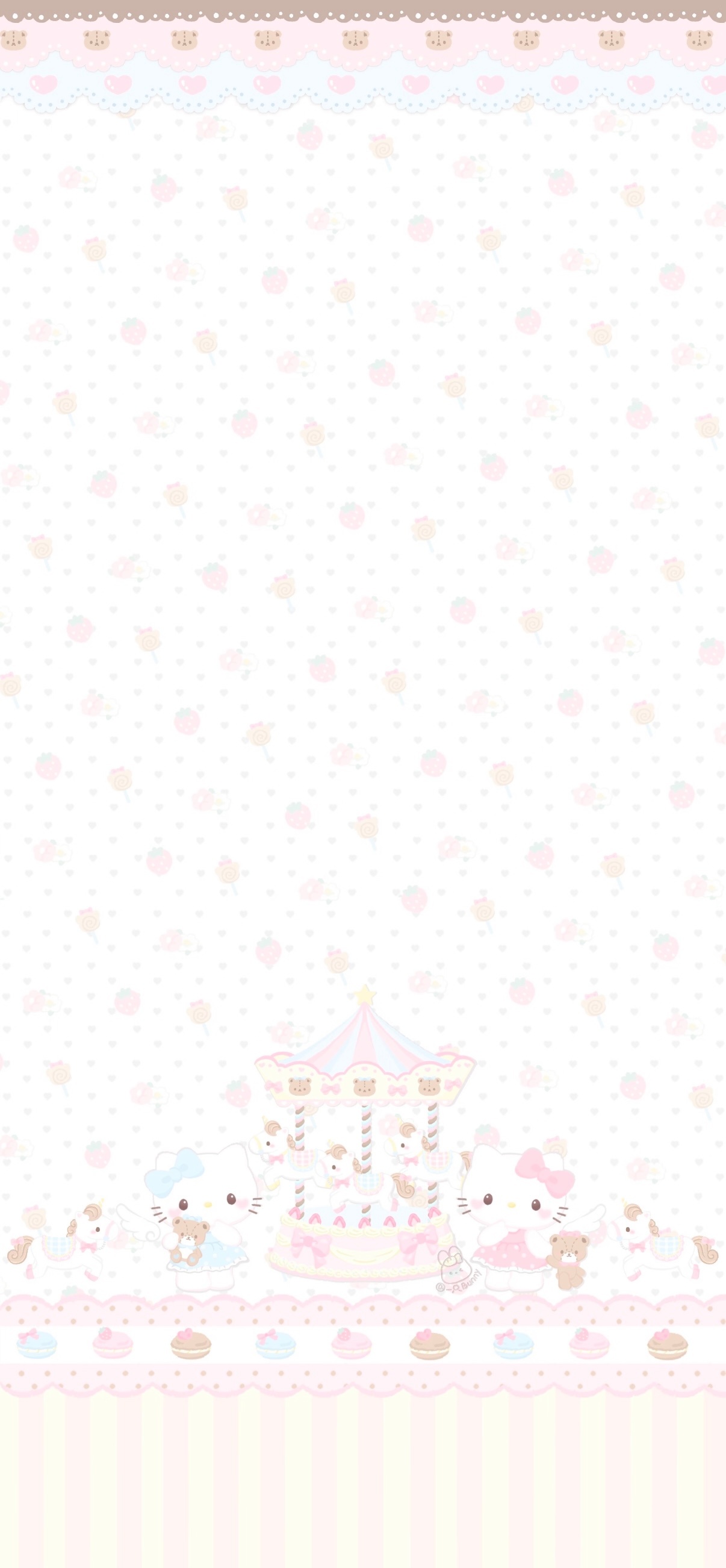 Hello Kitty壁纸分享三丽鸥｜甜妹壁纸｜可爱壁纸｜卡通动漫｜聊天背景图 