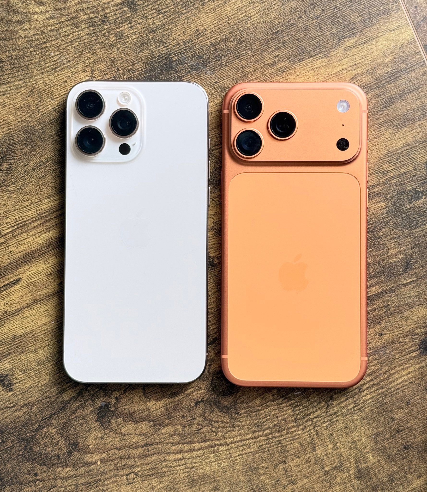 从设计角度来说iPhone 16 Pro到iPhone 17Pro这是升级还是降
