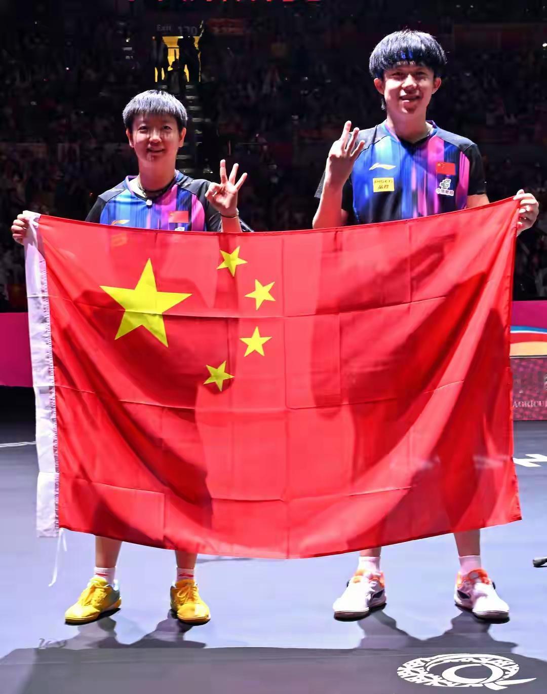 总决赛莎头兼项混双，有利有弊，或影响单打-

WTT宣布，王楚钦/孙颖莎获得20