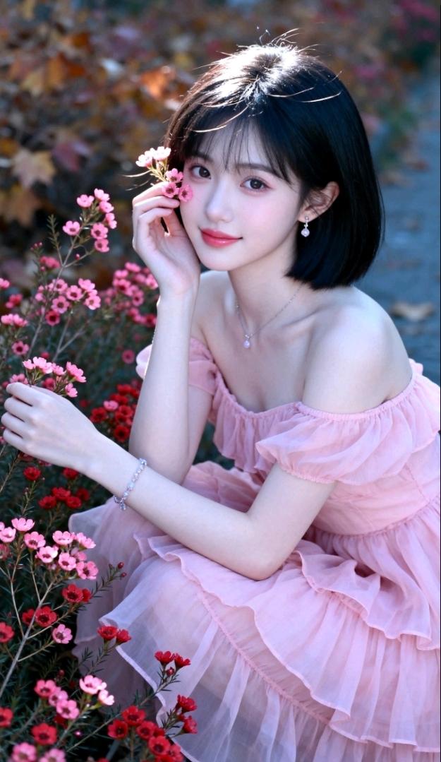谁见野花心不颤
凡是美景都爱看
正人君子也如此
～～～？

上联：花儿绽放美；