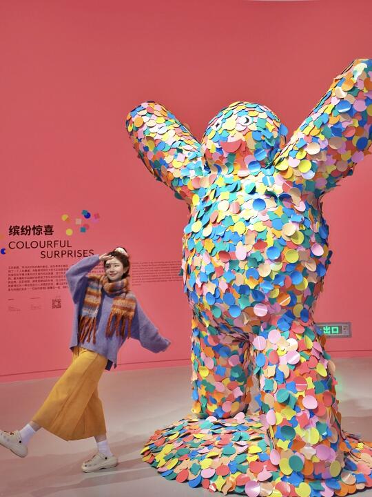在梅溪湖！！长沙新展尊嘟好有趣好好拍