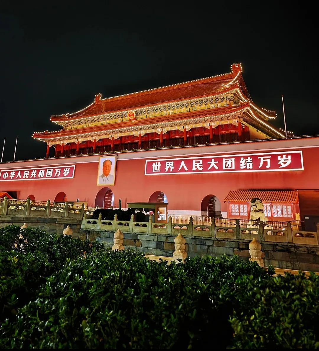 随手拍旅行天安门层楼雄伟壮观