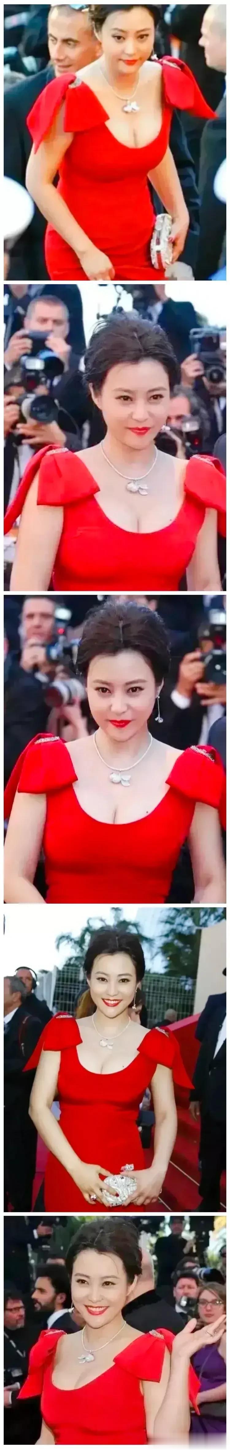 郝蕾不愧是女星里最为性感丰满的存在，这也是郝蕾一直爆红的原因吧！女星拥有好身材尤