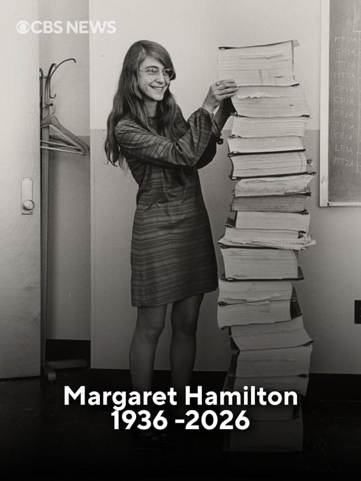玛格丽特·汉密尔顿Margaret Hamilton，这位开拓性的软件工程师，她