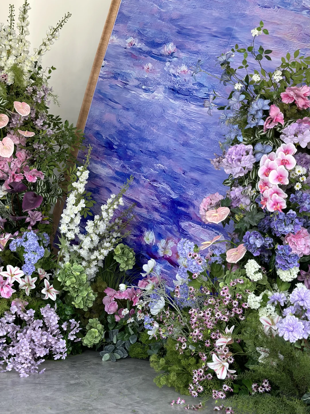 🌷莫奈花园的秘密🌷仿真花景