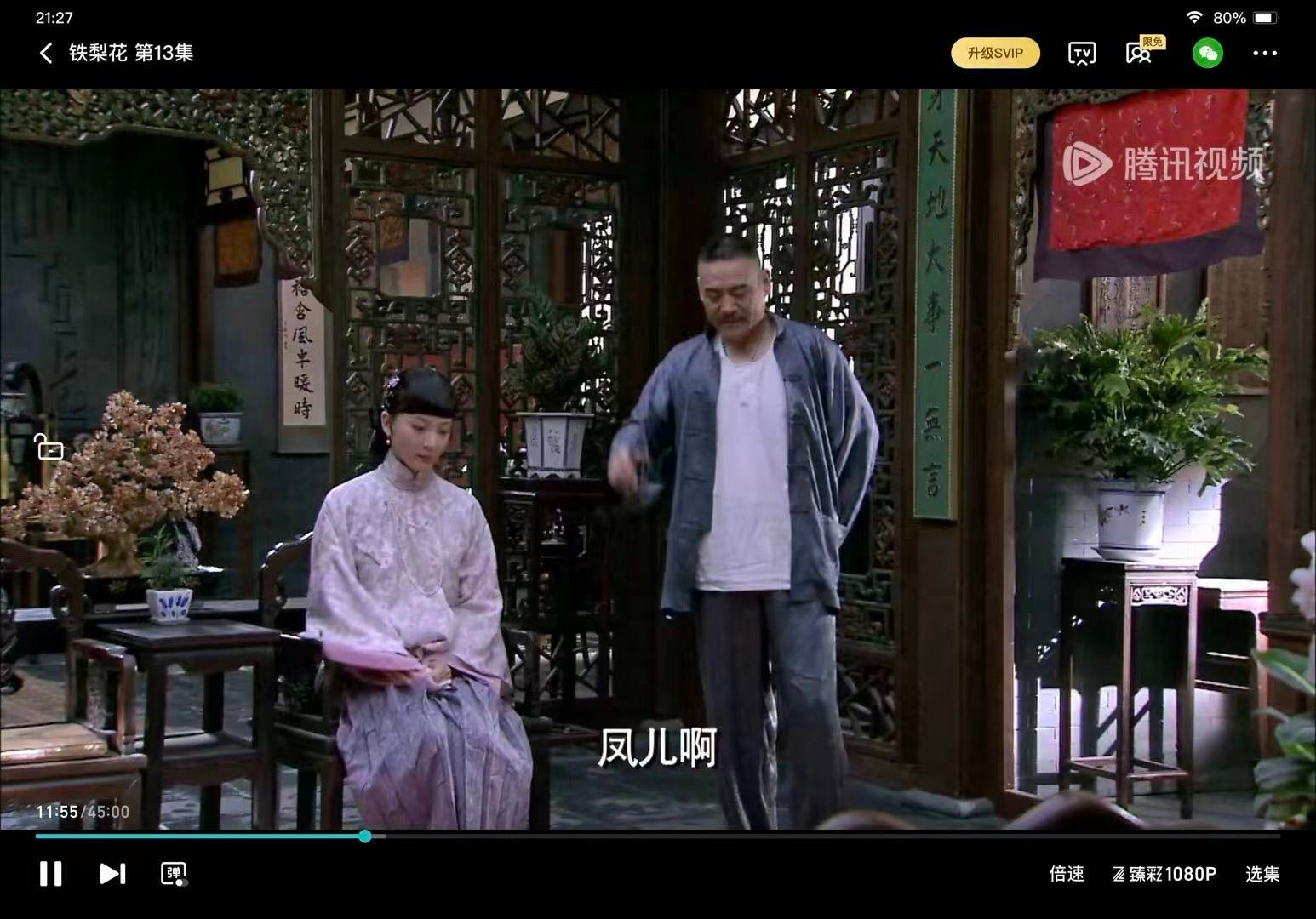 最近在看铁梨花 