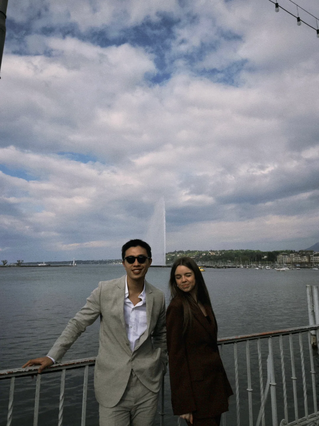 舅舅90年代在瑞士的照片