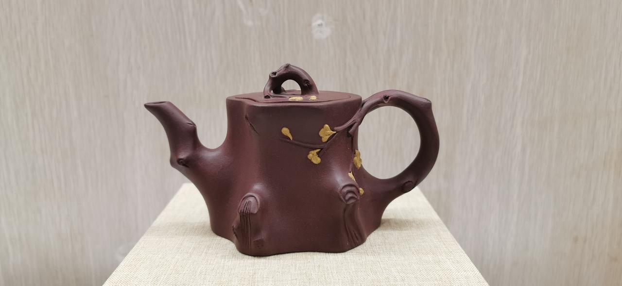 早期中国宜兴精品紫砂茶壶（网孔、约155cc）器物之美 紫砂艺术 茶生活 宜兴紫